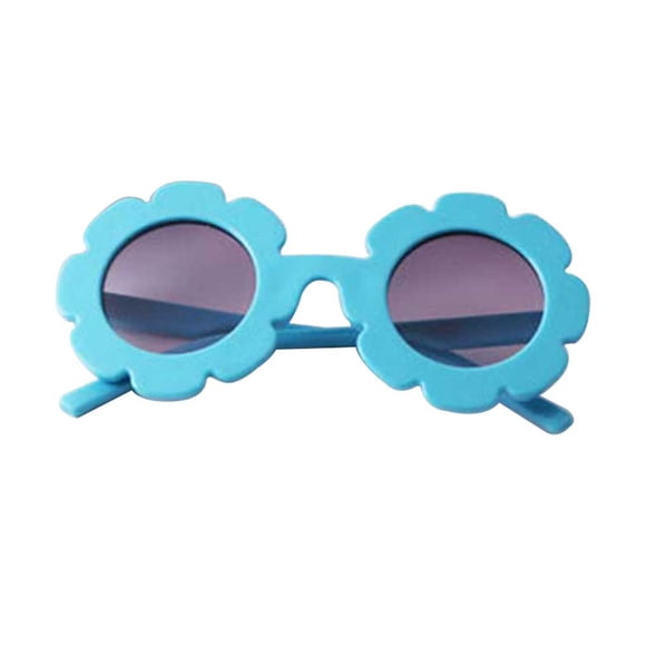 Sonducket Niños sol flor protección ocular gafas rendimiento decoración gafas Prop para niñas niños Lentes No.6