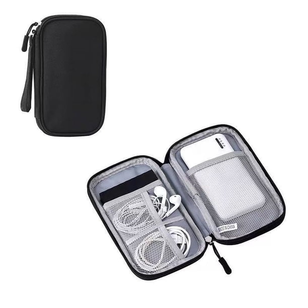 Popular! Electronic Accessories Organizer Bag, Waterproof Travel Case For Power Bank, Charging Cords, Chargers, Mouse, Earphones, Flash Drive