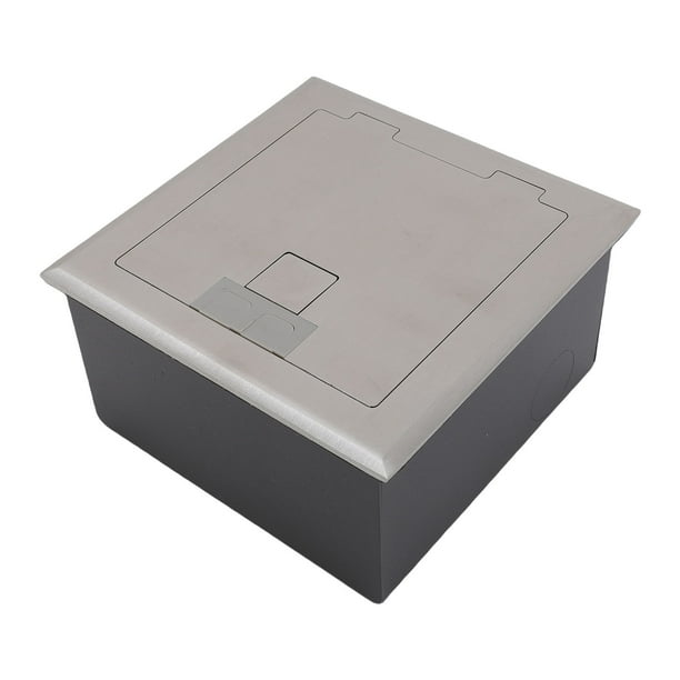 Enchufe De Piso, A Prueba De Agua, Fácil De Instalar, Enchufe De Piso Empotrado, 2 X 3 Clavijas Y Puerto USB A USB C, Cableado Fácil Oculto Para Espacio De Trabajo O Hogar