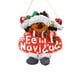 thumbnail image 2 of pstuiky Adorno navideño: Papá Noel, muñeco de nieve y ciervo. Colgante pequeño para centro comercial, hotel o árbol de Navidad., 2 of 6