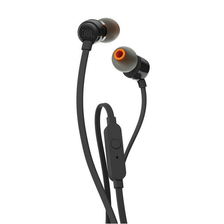 Audifonos Jbl Tune T110 In Ear Con Cable Negro Jack 3.5mm