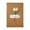 F, variant on SIfdSeng Get it Fast Dried Flower Greetings Card Unique Eco Design Recycled Brown Kraft Paper Nature Lover's Celebrate with Natural Beauty