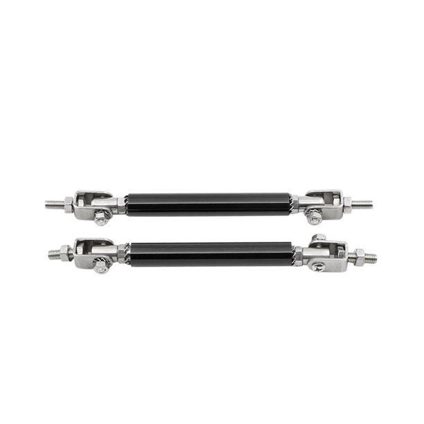 Un Par De Barras De Labios Delanteras Para Automóviles, Modificación Decorativa, Barra De Labios De Parachoques, Fácil De Instalar, Barra Recortadora De Parachoques De Coche Para Vehículos Y Minnieouse VI009306-01