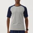 thumbnail image 4 of T Shirt with Pocket for Men Large Tall T Shirts Mens Tops Tee Shirts Shirt Packs Heat compatible with Machine for T Shirts Mens Shirts Packs Mod Bod Tops Men's Tee Shirts Shirts for Man Plain T, 4 of 4