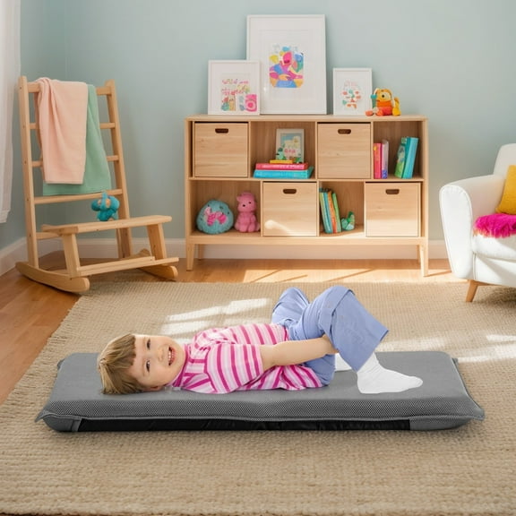 YYAo Floor Gaming Chair, Recliner,Meditation Floor Chair,Adjustable 6 positions Folding Lazy Man Sofa Chair Floor Chair-Gray