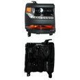 thumbnail image 1 of Faro Principal Pickup 2016 A 2018 Chevrolet LADO PASAJERO Filo negro P/xenón TYC ., 1 of 4