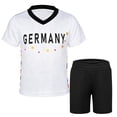 thumbnail image 4 of Unisex Kids Soccer for Girls Soccer Shirts Boy Football Outfits Soft Ideal Gift for Little Athlete 2-14 Years, 4 of 5