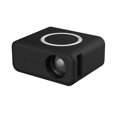 thumbnail image 1 of Miniproyector WiFi Yuxing Proyector LED 320X240 Cine en casa portátil Soporte de pantalla negro, 1 of 5