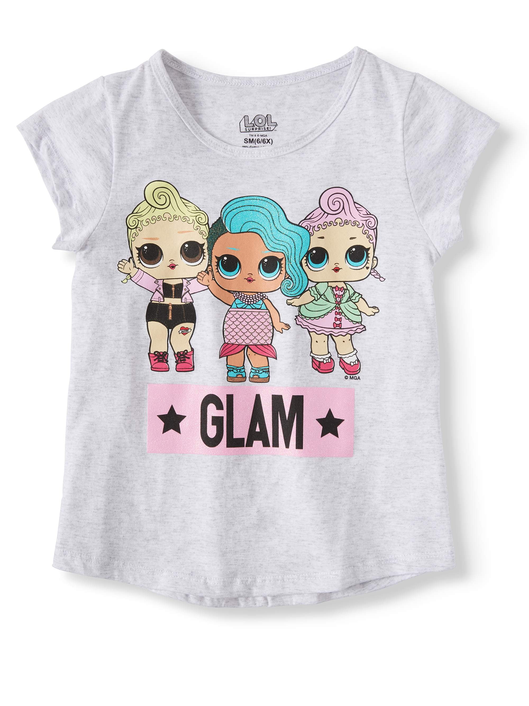 Clothing LOL SURPRISE Doll Girls Kids Short Sleeve T Shirt T-Shirts ...