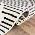 thumbnail image 5 of World Rug Gallery Boho Stripe Design Area Rug - CREAM 2'x7', 5 of 9