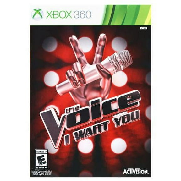 Open Box The Voice: I Want You - Xbox 360 (Software Only)
