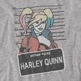 thumbnail image 2 of Batman T-Shirt The Harley Quinn Mugshot Unisex Graphic Tee for Men & Women, 2 of 7
