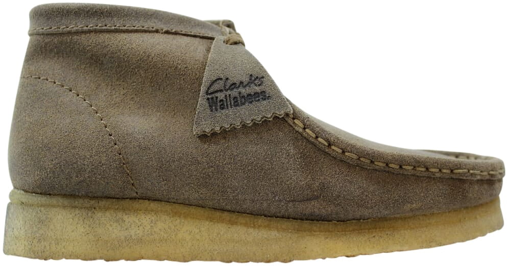 Clarks Wallabee Boot Taupe Distress 