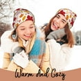 thumbnail image 4 of Lsque fall laef Maple Pattern Knitted Beanie, Unisex Winter Hat, Knit Hat Winter Beanies Thick Fisherman Beanies Cuffed Plain Skull Caps, 4 of 6