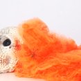 thumbnail image 4 of Minnieouse Web Prop Halloween Elástico Web Decoración Fiesta Scary Insect Cobweb Network para Bar Home, Orange Type1 NO1, 4 of 6