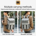 thumbnail image 4 of PATLOLAV Soft Cooler Insulated Bag Portable Ice Chest Box for Lunch, Outdoor Mountaineering ,Beach, Drink, Beverage, Travel, Camping, Picnic, Car, Leak-Proof with Zipper, 4 of 4
