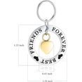 thumbnail image 2 of Heart Urn Keychain for Ashes Cremation Jewelry Urn Keychain for Ashes with Circle Of Life Cremation Keychain Memorial Ash Pendant, 2 of 6