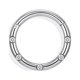 thumbnail image 5 of Guardurnaity 10 piezas de acero inoxidable para mujer, anillo para la nariz, reemplazo portátil, diamantes de imitación anticorrosivos, adorno de Color Acero 1.2x10mm 2piezas, 5 of 6