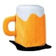 thumbnail image 3 of Sombrero de jarra de cerveza, accesorio divertido para disfraces, festivales, mascaradas, presentaciones en escenario, 3 of 8