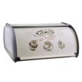 thumbnail image 1 of CNKOO Metal Bread Box Bin Kitchen Storage Containers Home Kitchen with Roll Top Lid, 1 of 2