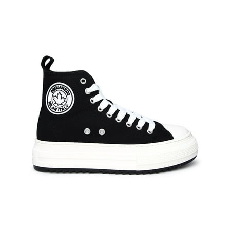 

Dsquared2 Woman Black Canvas Berlin Sneakers