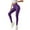 Purple, variant on Utoimkio High Waisted Yoga Leggings for Women Summer Tummy Control Workout Athletic Running Yoga Pants for Women