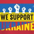 thumbnail image 3 of CafePress - We Support Ukraine T Shirt - Men's Classic Graphic Cotton T-Shirt, 3 of 4