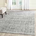 thumbnail image 1 of Safavieh Adirondack Collection ADR117A Modern Abstract Non-Shedding Stain Resistant Living Room Bedroom Area Rug, 9' x 12', Black / Silver, 1 of 2