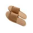 thumbnail image 2 of Qarigey 1 par de pantuflas para interiores y exteriores de Hotel para mujeres y hombres, sandalias portátiles de verano informales de verano Type10 NO10, 2 of 6