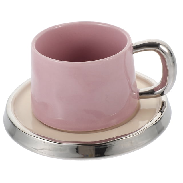 BESTYASH 1Jgo Taza De Café Con Cerámica Color Rosa Para Hogar Café Té Y Leche