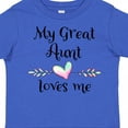 thumbnail image 4 of Inktastic My Great Aunt Loves Me Heart Boys or Girls Toddler T-Shirt, 4 of 5