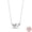 PAN004, variant on 925 Sterling Silver Luminous Firefly & Heart Pendant Necklace for Women - 45cm