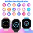 thumbnail image 2 of Kids Smart Watch - IP67 Waterproof 4G Smart Watch for Kids with GPS Tracker and Calling, Cell Phone Watch for Age 3-15 Years Old Girls Boys Support SIM Card WiFi Games （Pink）, 2 of 9