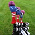 thumbnail image 2 of Izzo 90138 Vintage Patriot Driver Headcover, 2 of 3