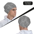 thumbnail image 6 of Logiee Black Leopard Print Unisex Knit Beanie for Men Women Winter Hat,Beanies Skull Caps, 6 of 7