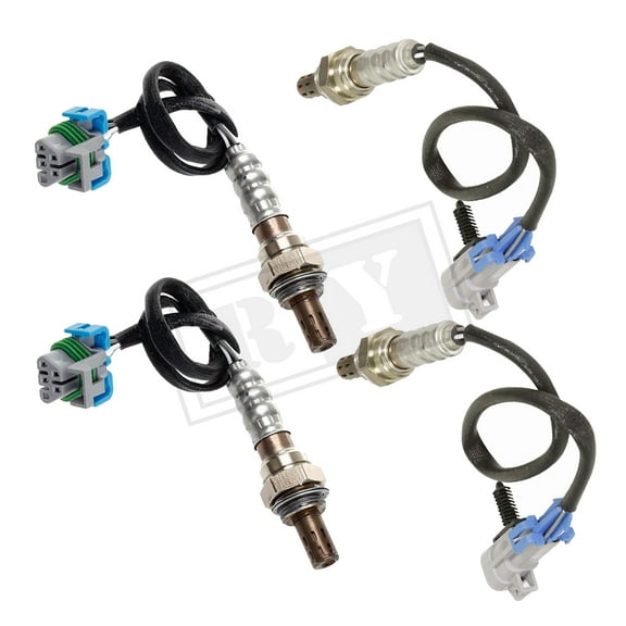 Ruiya 4PCS 234-4668, 234-4294 Upstream   Downstream For 2007-2009 Saturn Vue, Outlook, 2007-2008 GMC Acadia 3.6L O2 Oxygen Sensor