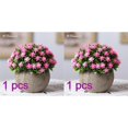 thumbnail image 1 of Flor artificial Babysbreath Mini maceta falsa decoración de mesa simulación flor en maceta Speravity HA8891-01B*1+HA8891-02B*1, 1 of 2