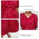 thumbnail image 5 of Vestido con cuello en V envolvente para mujer,Vestido largo de verano con cuello en V envolvente para mujer Vestido con cuello en V envolvente de verano Aspecto llamativo, 5 of 6