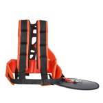 Yellow/Black Backpack Lawn Mower with Widened And Thickened Shoulder Straps Yellow