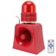 thumbnail image 4 of Alarma de luz de sonido industrial protección IP65 bocina de alarma de voz personalizable para exteriores para almacén de fábrica escolar 12-24V, 4 of 13