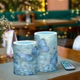 thumbnail image 6 of Wobogo Butterfly Floral Combo Flameless Flickering Candle Light with Remote Control and Timer for Romantic Atmosphere, 6 of 7