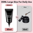 thumbnail image 4 of RAGUPEL 3D Nail Gel Sculpting Gel Nail Art Design Nail Art Gel DIY Nail Crave Molding Gel 3D Gel Nail Art Painting Drawing Gel Sculpting Gel Nail Decoration Nail Art Transparent, 4 of 7