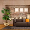 thumbnail image 3 of Vintage Home Artificial Faux 48" Tall Fan Palm Tree With Eco-Paper Planter With Eco Planter, 3 of 3
