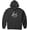 Black, variant on Men's Script Logo Pullover Fleece Hoodie Sweatshirt (Small, Black)