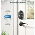 thumbnail image 6 of Veise Keyless Entry Door Lock with Keypad, Combination Deadbolt, Digital Keyless Dead Bolt Lock, 6 of 8