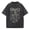 #01, variant on Retro Skull Washed T-Shirt Fun Letter Print Y2K Vintage Streetwear Casual Vintage Top for Men Women