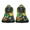 thumbnail image 5 of Irish St Patrick's Day Leprechaun Shamrock Shoes Sneakers Black Size 12, 5 of 7