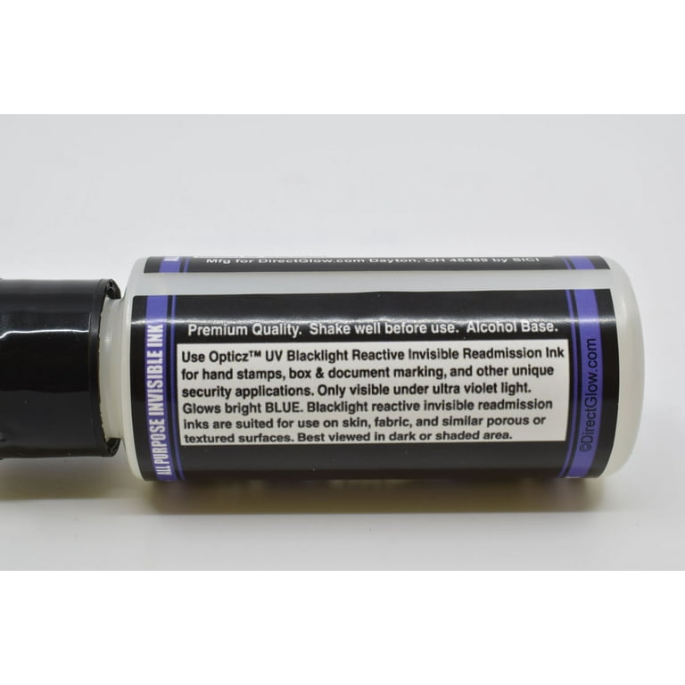 Opticz 4 Ounce All Purpose Invisible Blue UV Blacklight