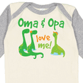 thumbnail image 4 of Inktastic Oma and Opa Love Me Grandchild Boys Long Sleeve Baby Bodysuit, 4 of 5