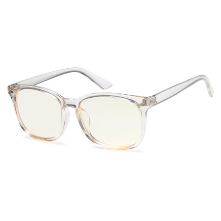 Gamma Ray Trust Series Blue Light Blocking Glasses - TV Gaming Computer Glasses - Clear